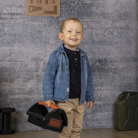 Pracovný kufrík s náradím Tool Box Black&Decker Smoby 6 doplnkov