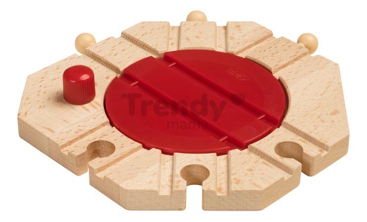 Náhradné diely pre vláčikodráhu Mechanical Turntable BRIO otočná plošina od 3 rokov BRIO3619