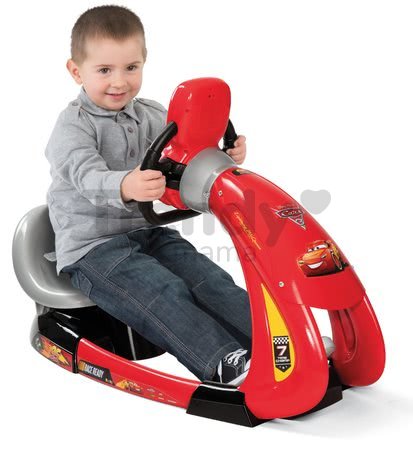 Trenažér Autá 3 Smoby V8 Driver elektronický so zvukom a svetlom