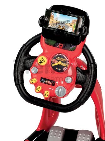Trenažér Autá 3 Smoby V8 Driver elektronický so zvukom a svetlom