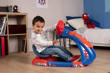 Trenažér Spidey V8 Driver Marvel Smoby elektronický simulátor so zvukmi a pedálmi