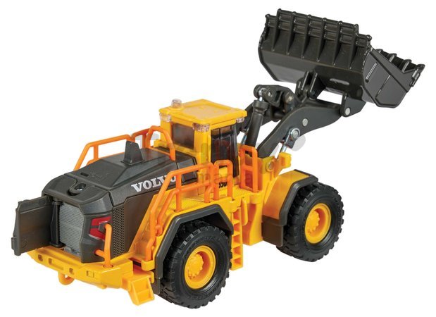 Nakladač Volvo Wheel Loader Majorette 21 cm dĺžka s pohyblivými časťami