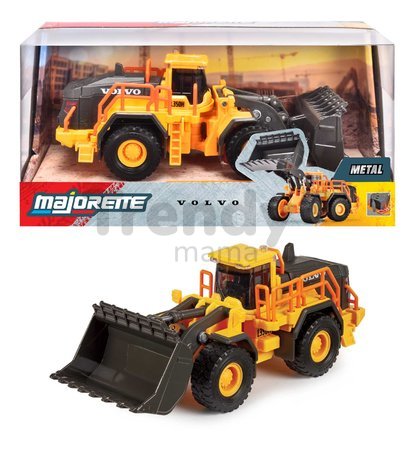 Nakladač Volvo Wheel Loader Majorette 21 cm dĺžka s pohyblivými časťami