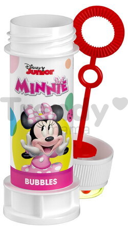 Bublifuk Minnie Disney Junior Bubble World Dulcop hypoalergénny bez niklu a parabénov