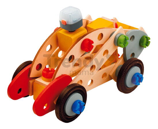 Rozšírenie k drevenej stavebnici Svetlá Constructor Light Eichhorn 2 svetlá s nabíjacím USB káblom 6 svetelných módov