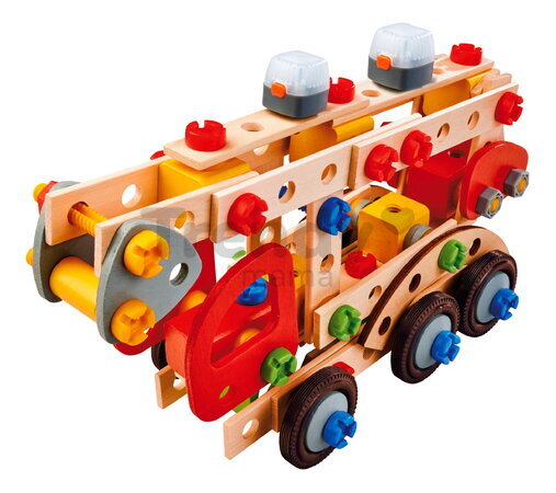 Rozšírenie k drevenej stavebnici Svetlá Constructor Light Eichhorn 2 svetlá s nabíjacím USB káblom 6 svetelných módov