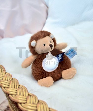 Plyšový ježko so svetlom Hedgehog Nightlight Unicef Collection Doudou et Compagnie v darčekovom balení hnedý 15 cm od 0 mes