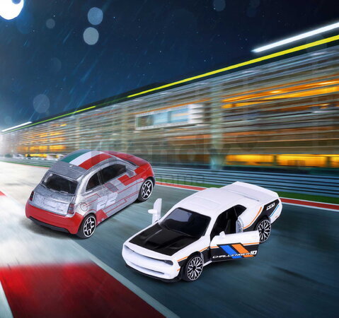 Autíčko pretekárske Racing Car Majorette so zberateľskou kartičkou 7,5 cm dĺžka rôzne druhy