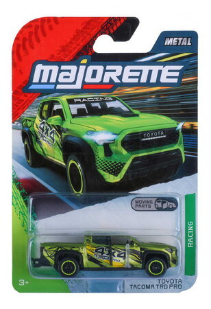 Autíčko pretekárske Racing Car Majorette so zberateľskou kartičkou 7,5 cm dĺžka rôzne druhy