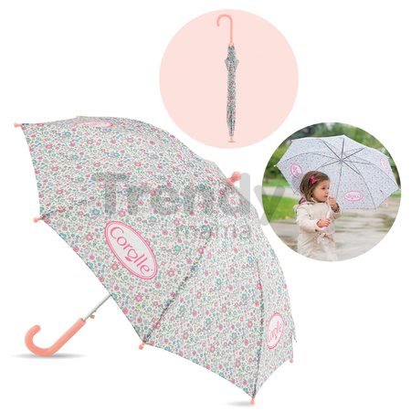 Dáždnik kvetinový Flowers Umbrella Les Bagages Corolle 62 cm rúčka a 83 cm priemer