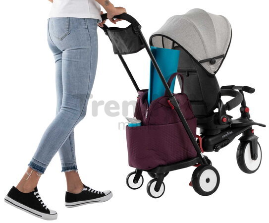 Stupienok s kolieskami k trojkolke a kočíku STR Buddy Board smarTrike pre extra batožinu