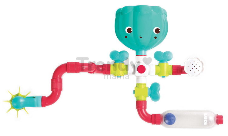 Vodný mlynček do vane Water Circuit Ludi s potrubím 14 dielov od 18 mes LU40061