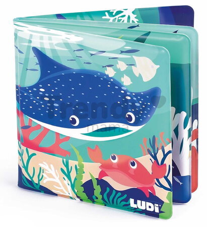 Knižka do vane Magic Bath Book Ludi s miznúcimi obrázkami od 10 mes