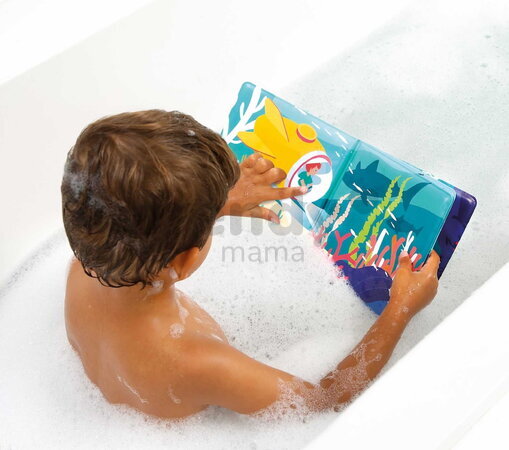 Knižka do vane Magic Bath Book Ludi s miznúcimi obrázkami od 10 mes