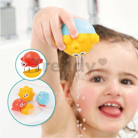 Veľká sada hračiek do vane Korytnačka Set Bath Toys Ludi s aktivitami 16 dielov od 10 mes LU40090