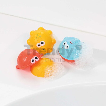 Veľká sada hračiek do vane Korytnačka Set Bath Toys Ludi s aktivitami 16 dielov od 10 mes LU40090