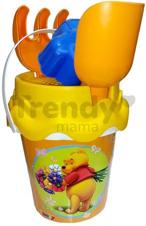 Vedro set Macko Pú Smoby 5 dielov (výška 15 cm) od 18 mes