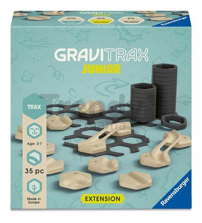 Rozšírenie pre guľôčkové dráhy Trax Extensions Junior GraviTrax 35 stavebných dielov