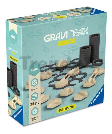 Rozšírenie pre guľôčkové dráhy Trax Extensions Junior GraviTrax 35 stavebných dielov