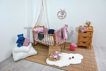 Deka pre najmenších Soft Blanket Deer Boh'aime Doudou et Compagnie ružová 70*100 cm od 0 mes