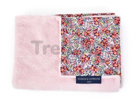 Deka pre najmenších Soft Blanket Deer Boh'aime Doudou et Compagnie ružová 70*100 cm od 0 mes