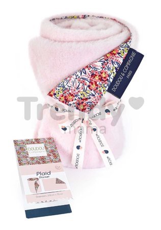 Deka pre najmenších Soft Blanket Deer Boh'aime Doudou et Compagnie ružová 70*100 cm od 0 mes