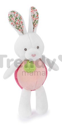 Plyšový zajačik Lapin Pop-up Doudou et Compagnie rôzne farby 20 cm od 0 mes
