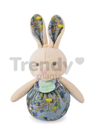 Plyšový zajačik Lapin Pop-up Doudou et Compagnie rôzne farby 20 cm od 0 mes