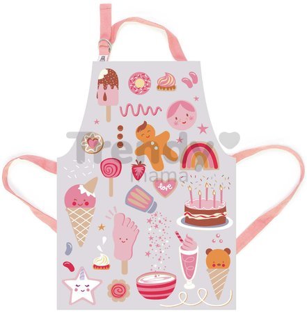 Zástera pre deti sladkosti Sweet Treats Apron ThreadBear s ochrannou vrstvou od 3-5 rokov