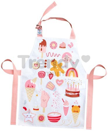 Zástera pre deti sladkosti Sweet Treats Apron ThreadBear s ochrannou vrstvou od 3-5 rokov