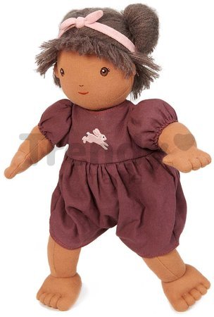Bábika handrová Baby Lola Doll ThreadBear 35 cm z jemnej mäkkej bavlny s odnímateľnou plienkou