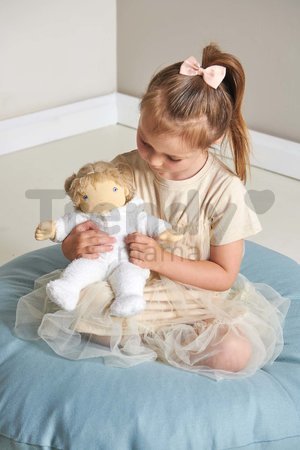 Bábika handrová Baby Lilli Doll ThreadBear 41 cm z jemnej mäkkej bavlny s odnímateľnou plienkou