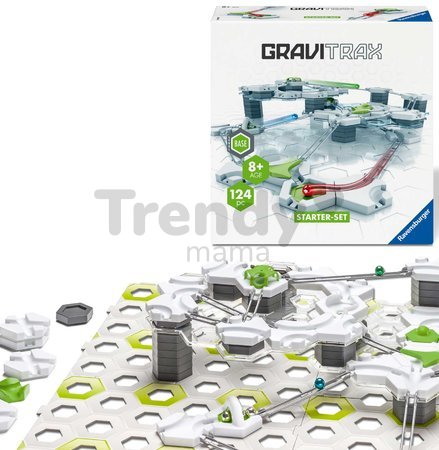 Guľôčková dráha Štartovacia súprava Starter Set GraviTrax 124 dielikov od 8 rokov