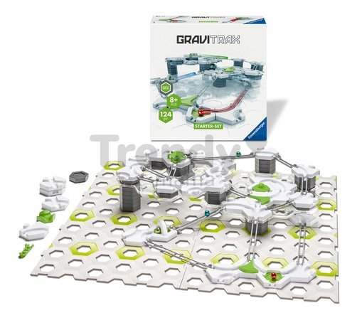 Guľôčková dráha Štartovacia súprava Starter Set GraviTrax 124 dielikov od 8 rokov