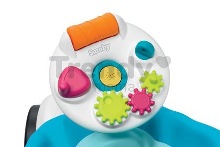 Odrážadlo Bubble Go 2v1 Smoby so strieškou a zvukom modré od 6 mes
