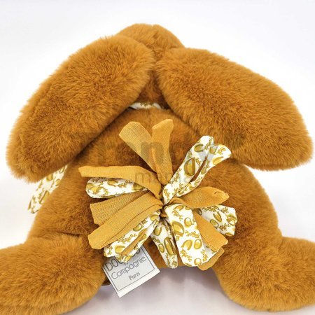 Plyšový zajačik Bunny Ocher Doudou et Compagnie žltý 25 cm od 0 mes