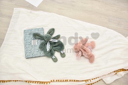 Plyšový zajačik Bunny Pink Doudou et Compagnie ružový 25 cm od 0 mes