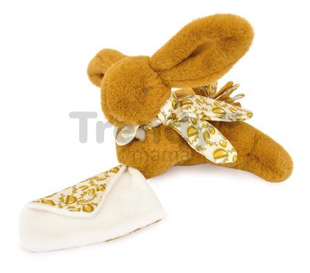 Plyšový zajačik na maznanie Lapin Doudou et Compagnie v darčekovom balení rôzne farby 16 cm od 0 mes
