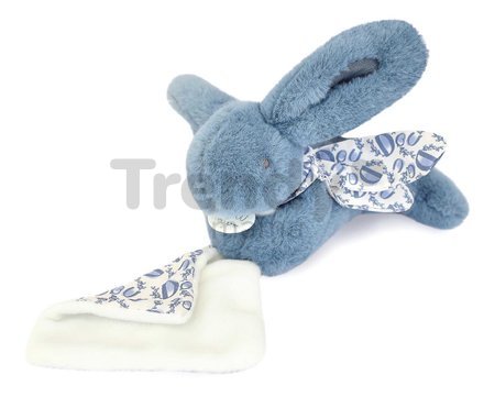 Plyšový zajačik na maznanie Lapin Doudou et Compagnie v darčekovom balení rôzne farby 16 cm od 0 mes