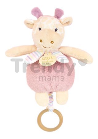 Plyšové zvieratko s melódiou Music Box Les Rikikis Doudou et Compagnie v darčekovom balení rôzne druhy 20 cm od 0 mes