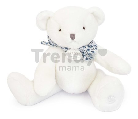 Plyšový medvedík L'Ours Doudou® Bear White Doudou et Compagnie biely 25 cm od 0 mes