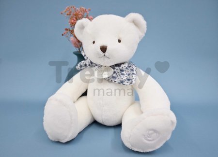 Plyšový medvedík L'Ours Doudou® Bear White Doudou et Compagnie biely 25 cm od 0 mes