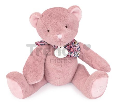 Plyšový medvedík L'Ours Doudou® Bear Pink Doudou et Compagnie ružový 25 cm od 0 mes