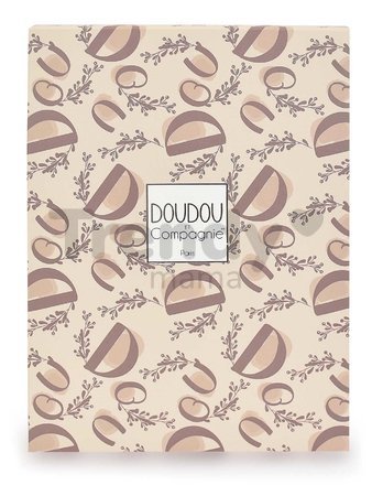 Plyšový zajačik na maznanie Bunny Comforter Sand Beige Doudou et Compagnie v darčekovom balení béžový 18 cm od 0 mes