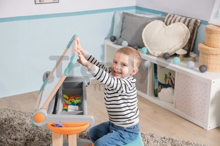 Lavica na písanie a kreslenie Modulo Space Desk Smoby magnetická/na kriedu obojstranná skladacia s 80 doplnkami