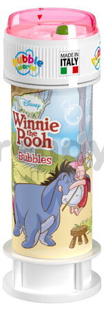 Bublifuk Macko Pú Disney Bubble World Dulcop hypoalergénny bez niklu a parabénov
