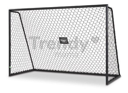 Futbalová bránka Scala aluminium football goal Black Exit Toys hliníkový rám 300*200 cm čierna od 3 rokov ET42302010
