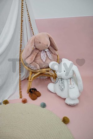 Plyšový zajac Giant Bunny White Doudou et Compagnie biely 42 cm od 0 mes