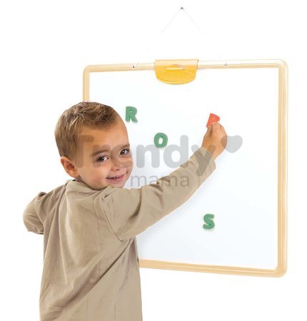 Magnetické písmenká veľké ABC Magnetic Letters Smoby dvojfarebné 48 kusov