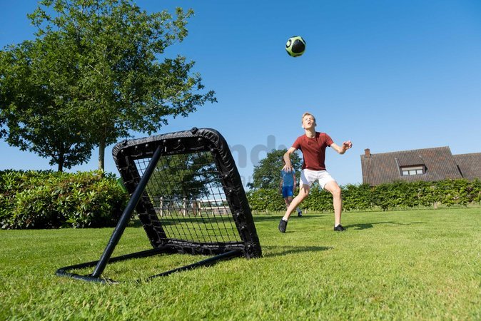 Odrazová sieť futbalová Kickback rebounder Exit Toys stredná polohovateľná oceľový rám 84*84 cm
